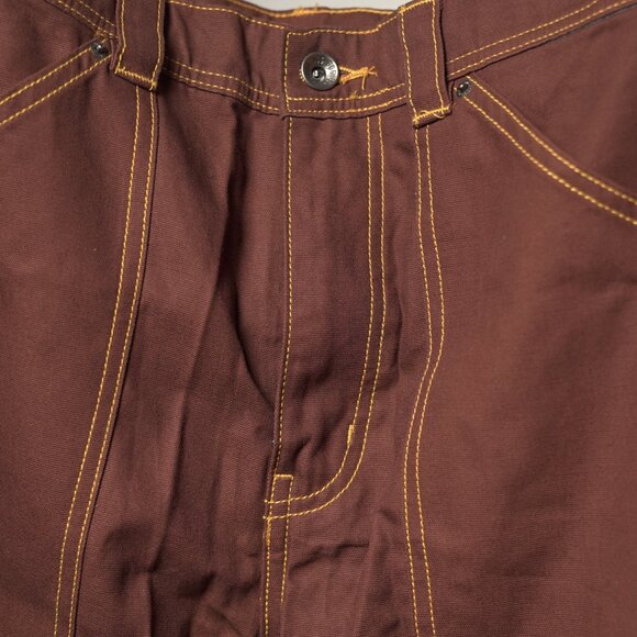BDG Brown Canvas Pants - Picture 2 of 4